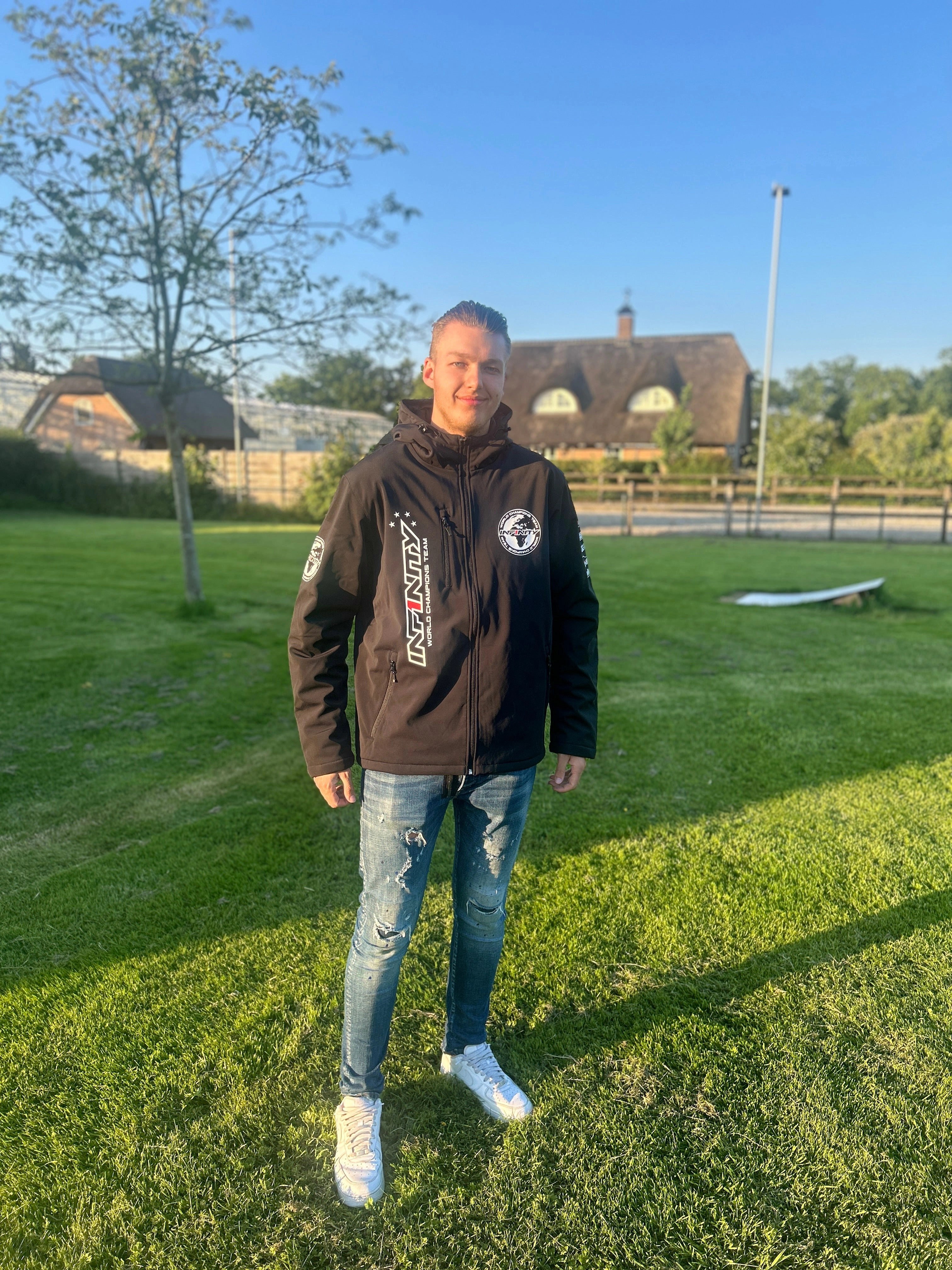 Big Boy Shell: XXXXL Team Jacket. Hit the Field in Style!